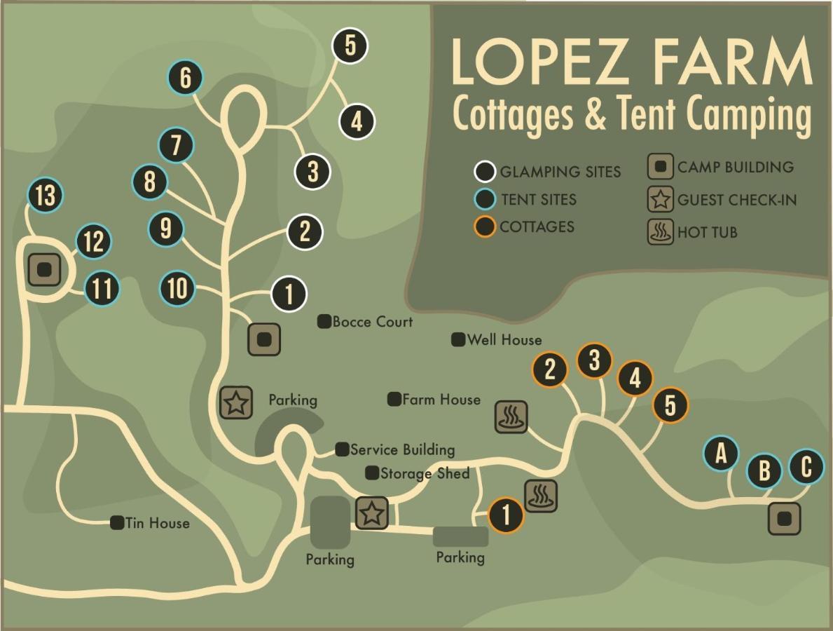 Lopez Farm Cottages & Tent Camping Lopez Island Exterior foto